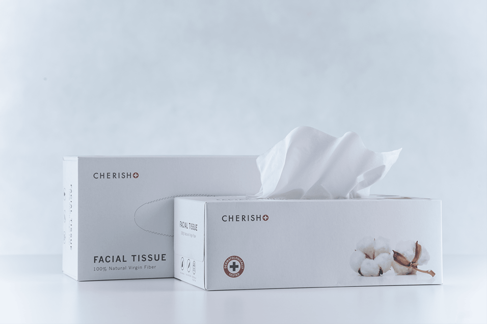 FN [ทิชชุ่ 1 แพ็ค 3 กล่อง] CHERISH FACIALTISSUE150 SHEETS x 3 ทิชชู่ ทิชชู่อเนกประสงค์ นุ่มทุกแผ่น ทำความสะอาดทุกจุด ราคา 99 บาท*ส่งฟรี