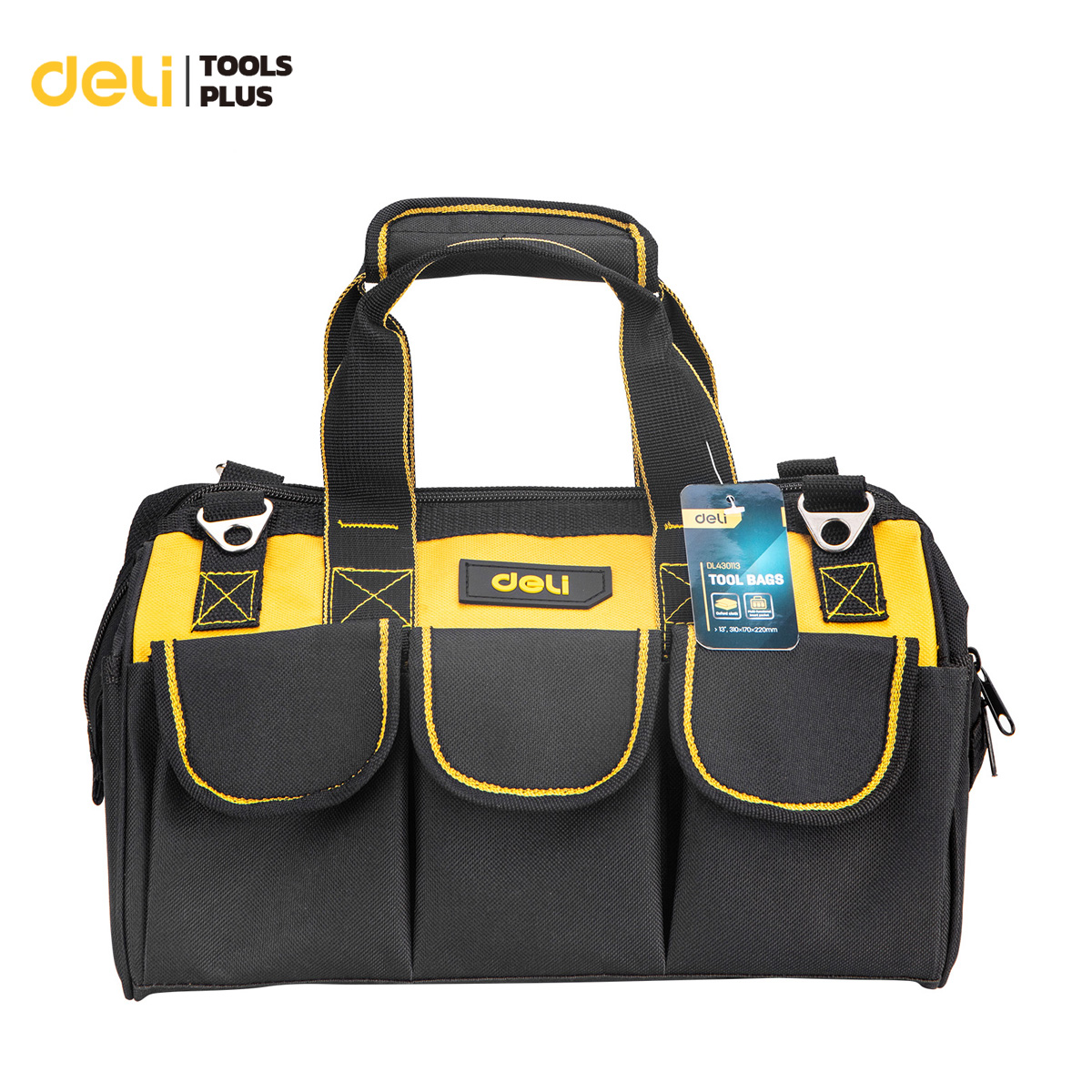Deli Tool Bag, Mechanic's Bag, Tool Bag for Mechanics, 13 16 17.5 18.5 Inches, Can Hold a Lot of Things, Not Easily Torn, Tool Bag ราคา 199 บาท*ส่งฟรี