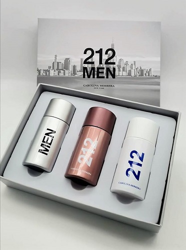 * 1 แถม 1 buy 1 get 1 free * Carolina Herrera 212 Men Set With 3x30ml ราคา 650 บาท*ส่งฟรี