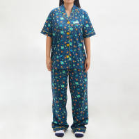 PAUL FRANK ชุดนอนกางเกงขายาวใส่ได้ทั้งชายและหญิง GALAXY PANTS SET 2025