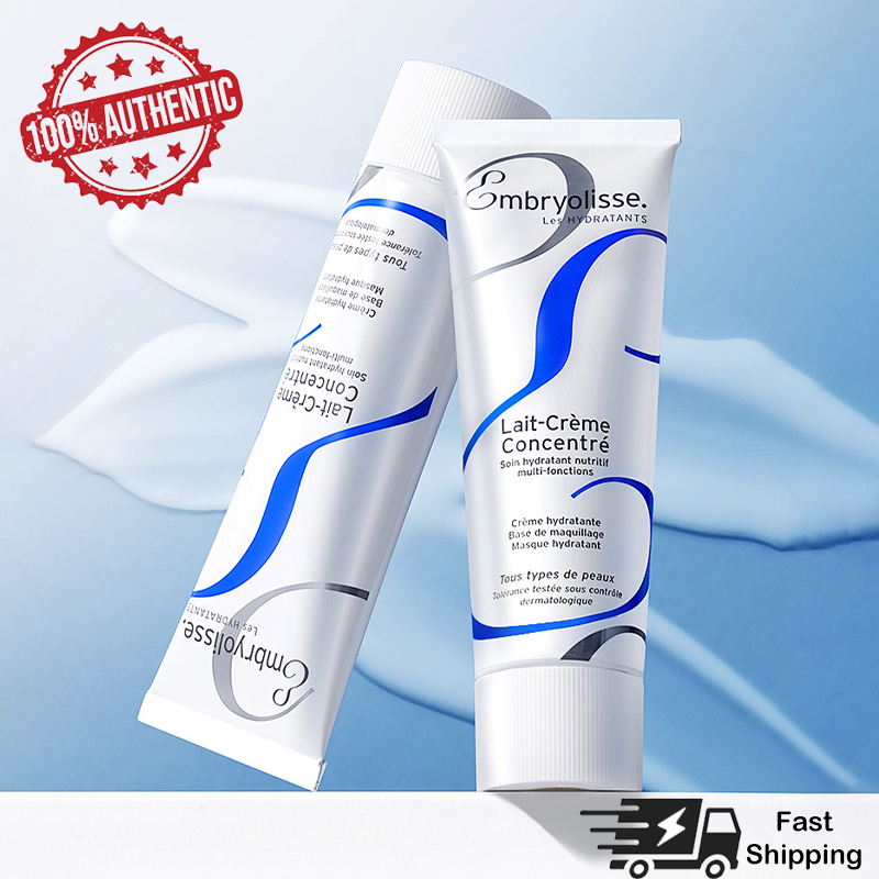 【ของแท้💯 จัดโปรโมชั่น🔥】Embryolisse Lait Creme Concentre 75ml. มอยเจอร์ไรส์เซอร์ ครีมบำรุงผิว ผลิตภัณฑ์บารุงผิวหน้าและผิวกาย เหมาะกับทุกสภาพผิว ราคา 419 บาท*ส่งฟรี