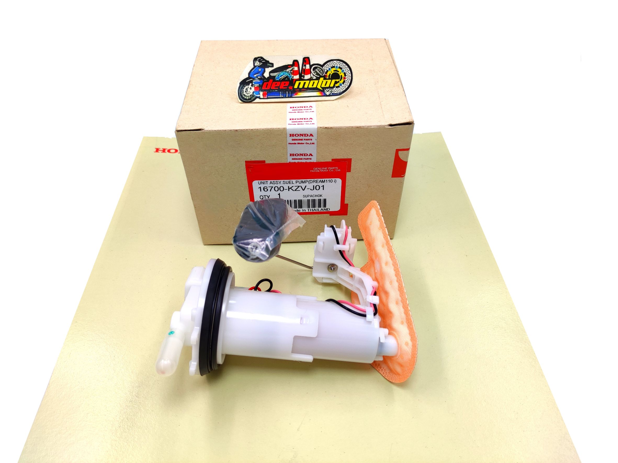 Fuel Pump, Fuel Injection Pump, Injector Pump for Honda Dream110I Super-Cup, Super-Cup, Year 2012-2017, Square Light Model, Code Kzv ราคา 699 บาท*ส่งฟรี