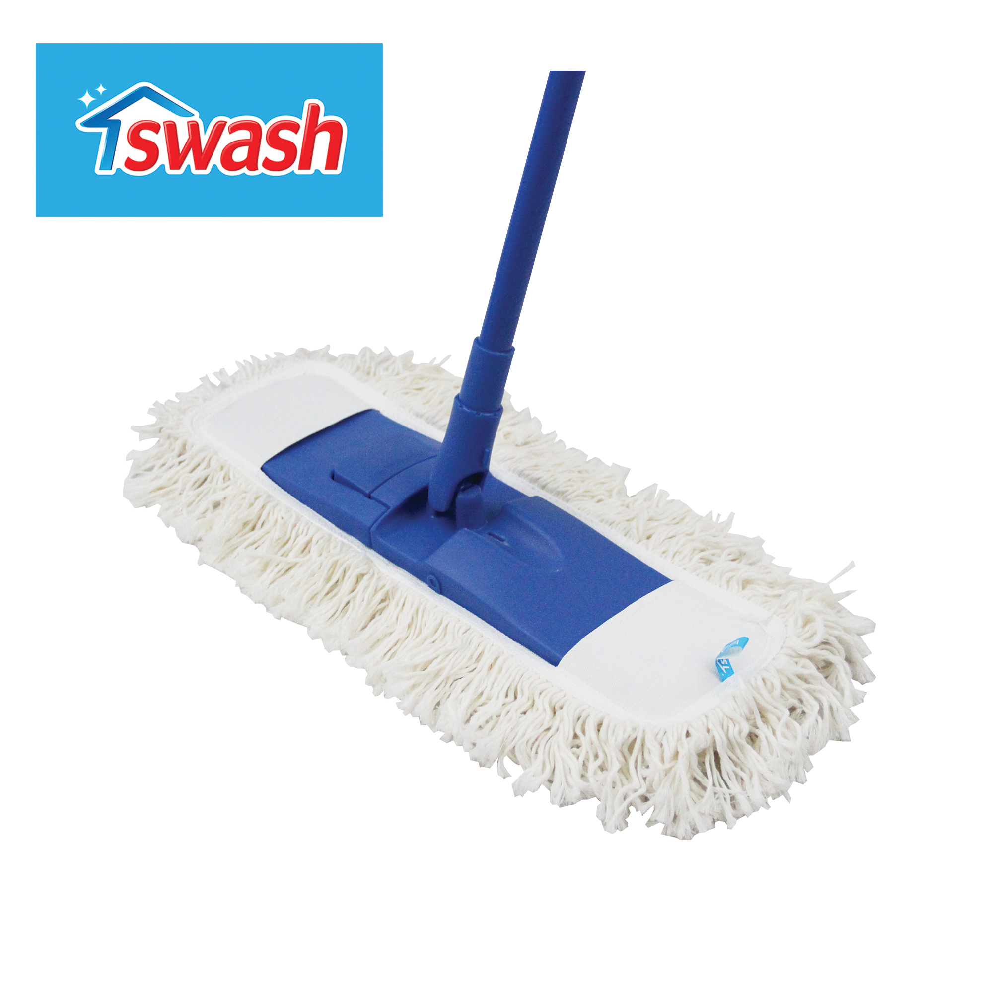 SWASH Dust Cotton Mop - สวอช ม็อบดันฝุ่นคอตตอน ไม้ดันฝุ่น ผ้าฝ้าย ราคา 439 บาท*ส่งฟรี