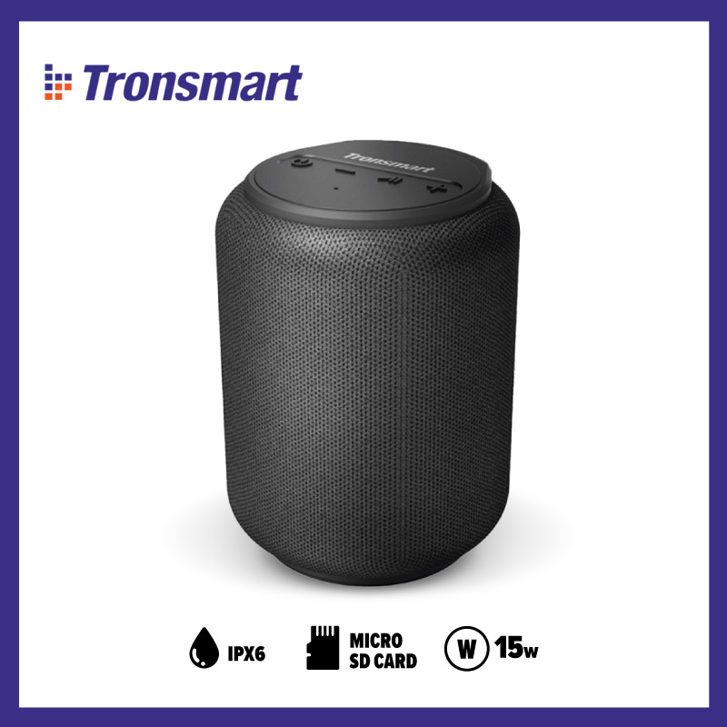 ดูภาพ Tronsmart Element T6 Mini 15W Bluetooth Speaker รับประกันสินค้า 1 ปีเต็ม เพิ่มเติม Tronsmart Element T6 Mini 15W Bluetooth Speaker รับประกันสินค้า 1 ปีเต็ม