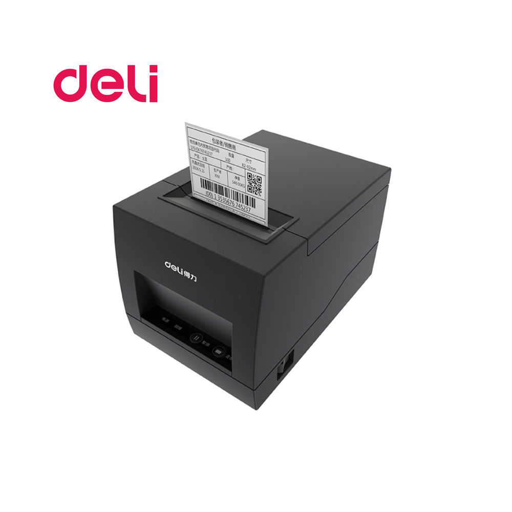 Deli Portable Barcode Label Printer รุ่น E886A เครื่องพิมพ์ใบเสร็จ รับประกัน 1 ปี By Mac Modern ราคา 2,095 บาท*ส่งฟรี