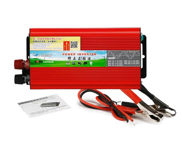 อินเวอร์เตอร์ พลังงานแสงอาทิตย์ โซล่าเซลล์ solar cell inverter 1000w 12v