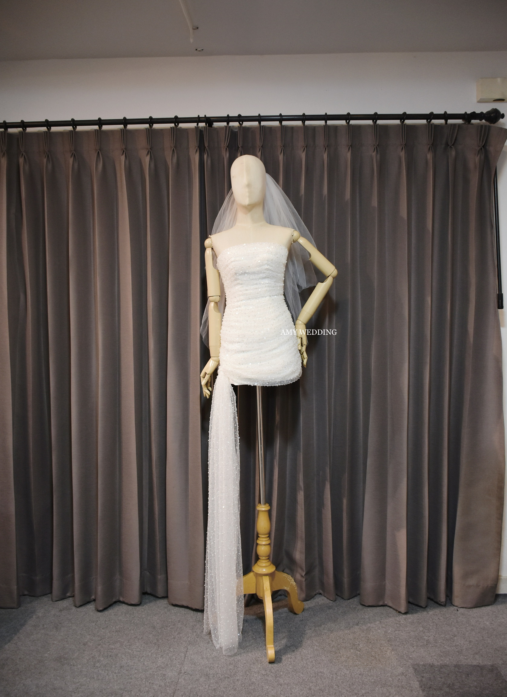 Object - Objnaline Reg Slip Lace Dress Vip 26 - 5093621 Brushed Nickel main image 1