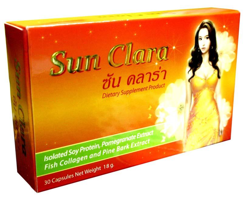 Sunclara ซันคลาร่า อาหารเสริมสำหรับผู้หญิงโดยเฉพาะ   30 capsule