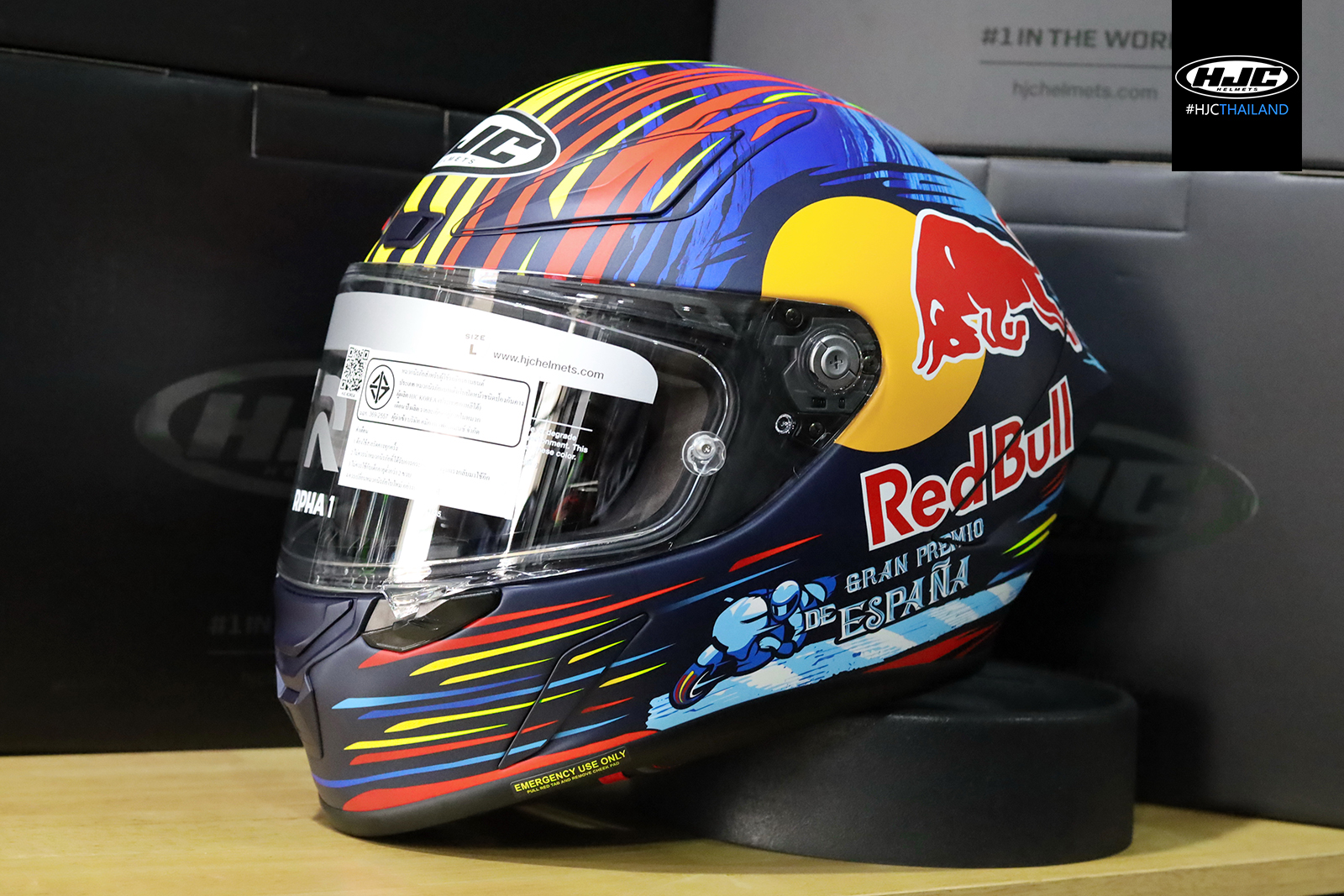 หมวกกันน็อค HJC RPHA1 Red Bull Jerez GP [LIMITED EDITION] ราคา 35,900 บาท*ส่งฟรี