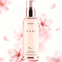 KAHI Fine Line Bounce Collagen Serum Mist 120ml สเปรย์เซรั่มแอมพูลบำรุงผิวจากเกาหลี ผสานคอลลาเจนสูตรเข้มข้น ให้ความชุ่มชื้นลึกซึ้ง ดูแลริ้วรอยเล็กๆ บนผิว คืนความนุ่มเด้งและความยืดหยุ่นให้ผิว มอบผิวสว่างใสมีออร่า พกพาสะดวก ใช้บำรุงผิวได้ทุกวัน