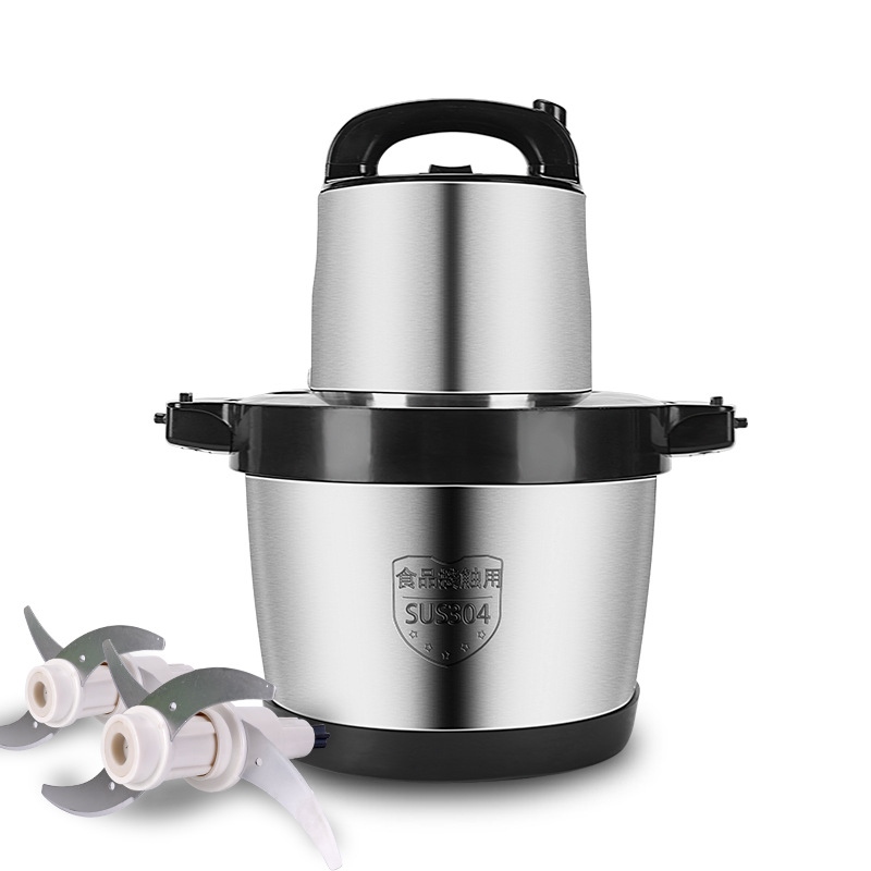 [COD] Household multi-functional electric 5L large-capacity meat grinder for garlic chili dumpling stuffing soy milk machine ราคา  1,612 บาท*ส่งฟรี