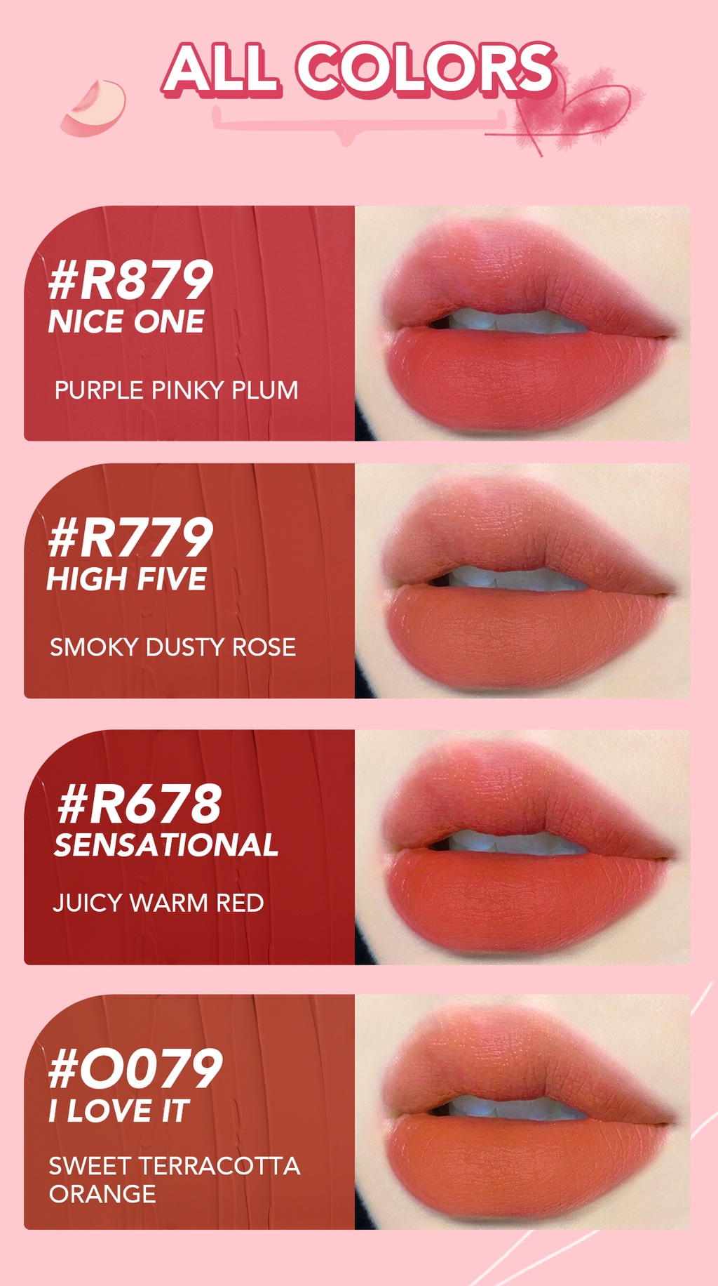 YOU Simplicity Matte Lip Color ลิปครีมเนื้อแมตต์ นุ่ม ติดทนทาน 4 YOU Simplicity Matte Lip Color ลิปครีมเนื้อแมตต์ นุ่ม ติดทนทาน b445396908d8cac620abad464ce61d83