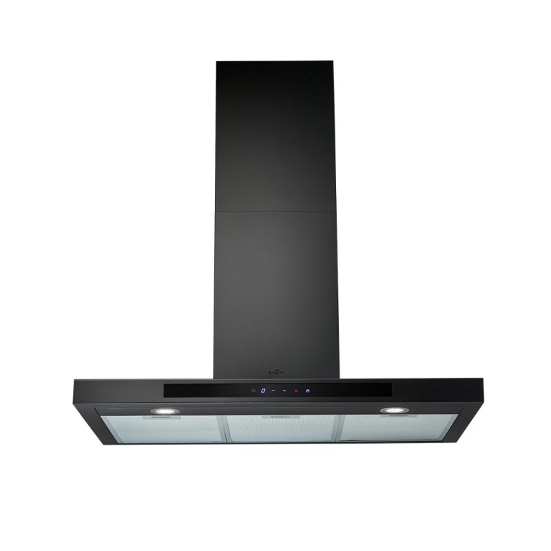 [0% 10 เดือน] (MEX) เครื่องดูดควันกระโจมทรงกล่อง สีดำ รุ่น K634B90 ราคา 14,900 บาท*ส่งฟรี