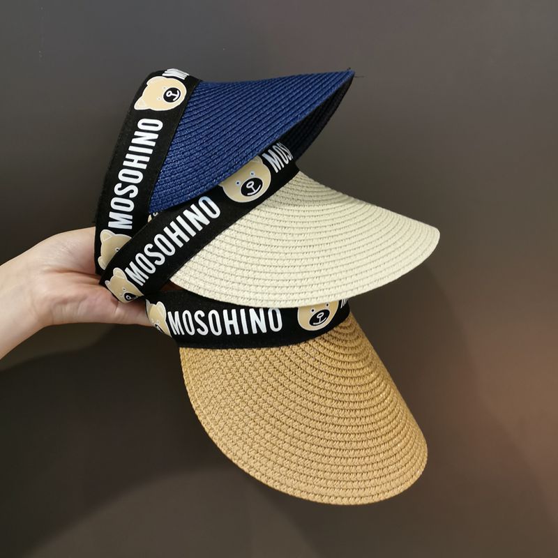 ภาพประกอบคำอธิบาย Hatgogo หมวกสานครึ่งหัว หมวกสานกันแดด หมวกสไตล์เกาหลี