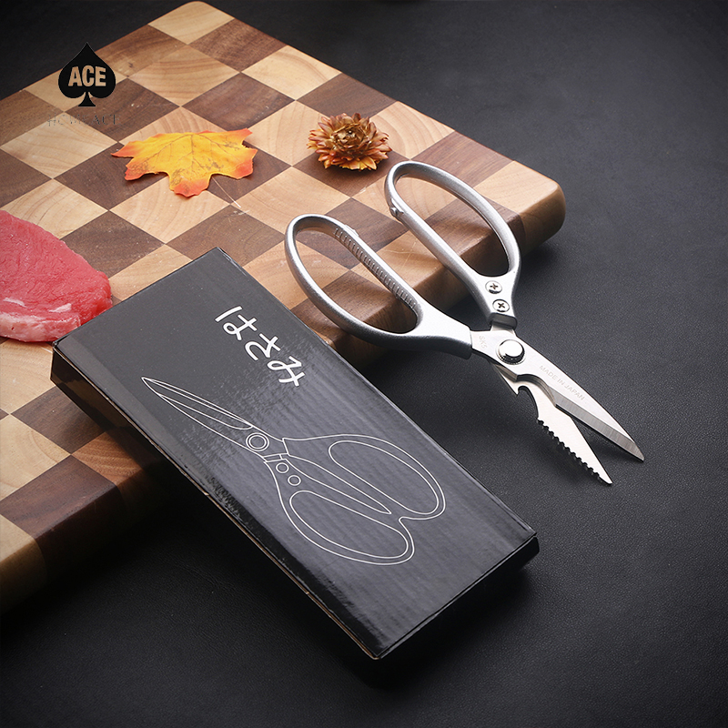 Home Ace.SK5 กรรไกรอเนกประสงค์ครัว กรรไกรตัดอาหารสแตนเลสคุณภาพดีที่สุด ราคา 81 บาท*ส่งฟรี