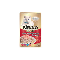 Nekko pouch อาหารแมวแบบเปียก ยกลัง 70 g. 48 ซอง เลือกรสในรายการ