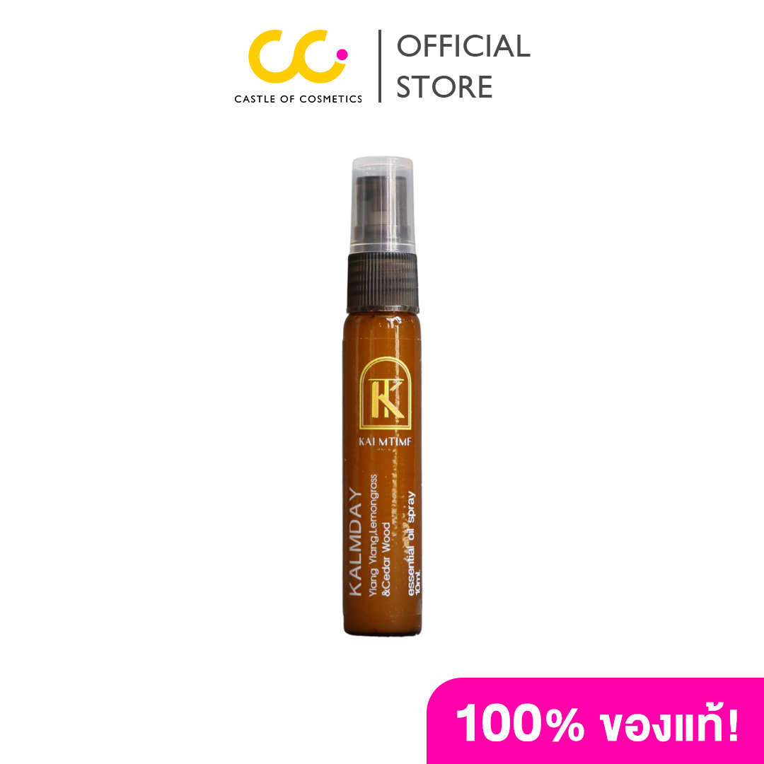 Kalmtime Pillow Mist (10ml) คาล์มไทม์ สเปรย์น้ำมันหอมระเหยเบสน้ำ ราคา 280 บาท*ส่งฟรี