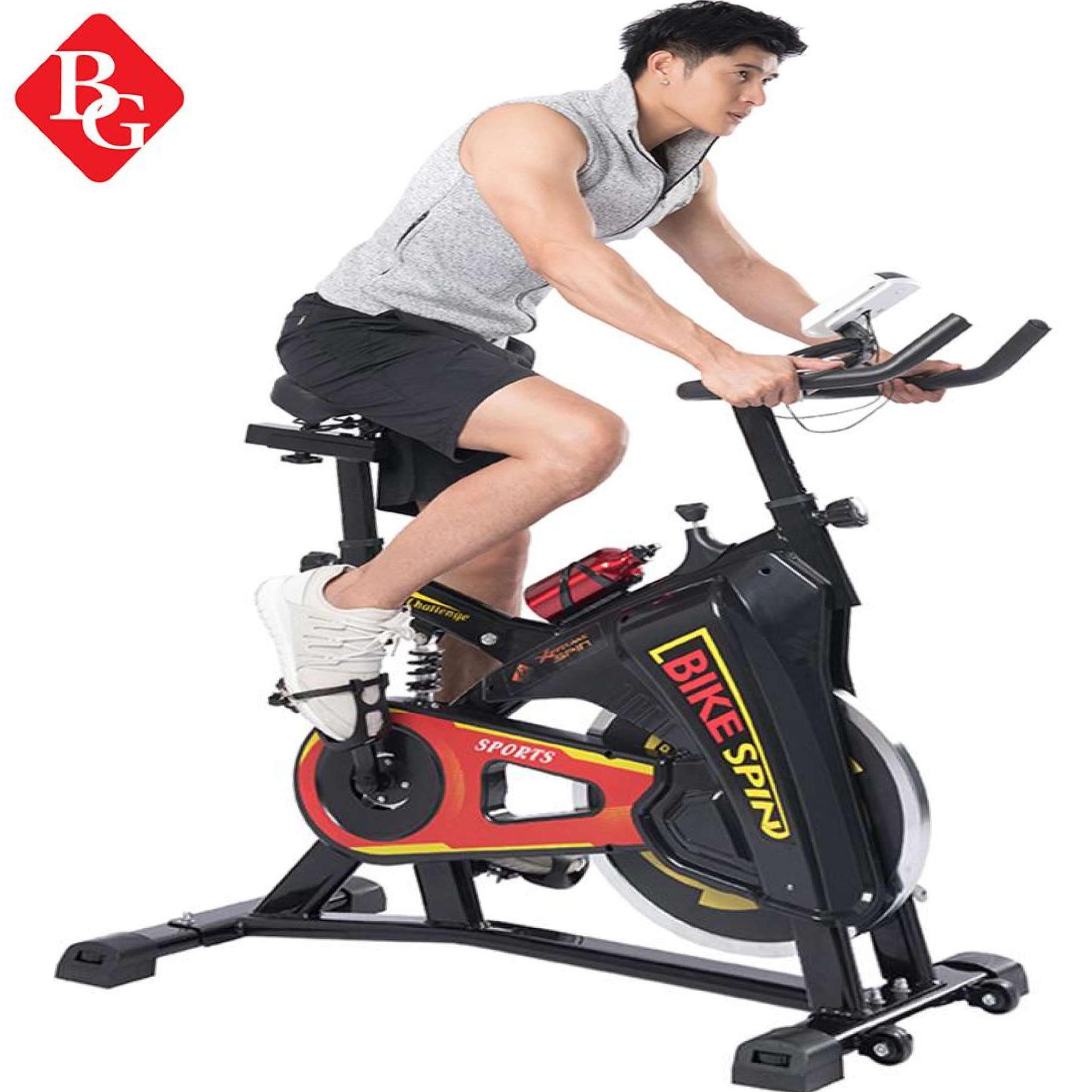 ดูภาพ B&G Fitness Spin Bike Exercise bike สีดำ (ฺ่Black) รุ่น S306 <br/>เพิ่มเติม B&G Fitness Spin Bike Exercise bike สีดำ (ฺ่Black) รุ่น S306