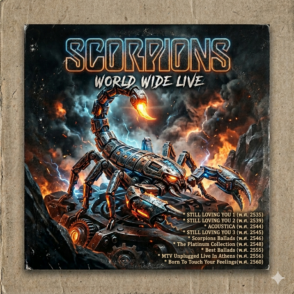 USB Mp3 Flash Drive Flash Drive International Music Scorpions Scorpions, the King of Rock Music (9 Albums, Original Sound 320Kbps) ราคา 389 บาท*ส่งฟรี