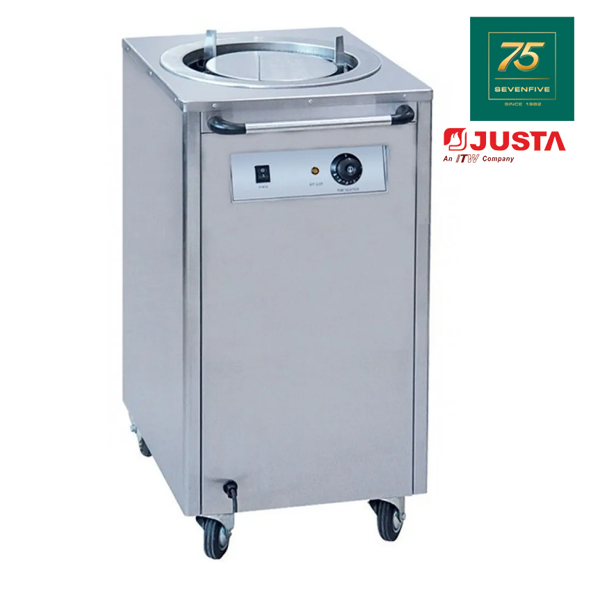 JUSTA รถเข็นอุ่นจาน ทำความร้อน (ขนาดจาน8-12นิ้ว) JTA1-DR ราคา 15,823 บาท*ส่งฟรี