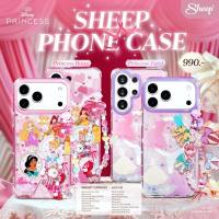 [For iPhone/S25Ultra/S26Ultra Disney Princess] Disney Princess Collection เคสสำหรับไอโฟนเจ้าหญิงดิสนีย์ ฟรี Strap Phone เคสกันรอยกันกระแทก ลิขสิทธิ์แท้