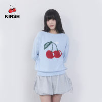 [KIRSH] CHERRY JACQUARD LOOSE-FIT KNIT | 26SS | Loose Fit Sweater | Women’s Pullover | Soft Cozy Knitwear | Casual Top | Stylish Knitwear
