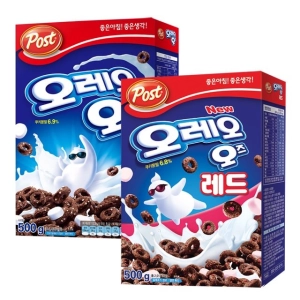ภาพหน้าปกสินค้าส่งฟรี -ซีเรียลโอริโอ้กับมาร์ชเมลโล่ รสออริจินอล/รสสตอเบอรี่ oreo o\'s cereal with marshmallow 250g /500g 오레오오즈 ที่เกี่ยวข้อง