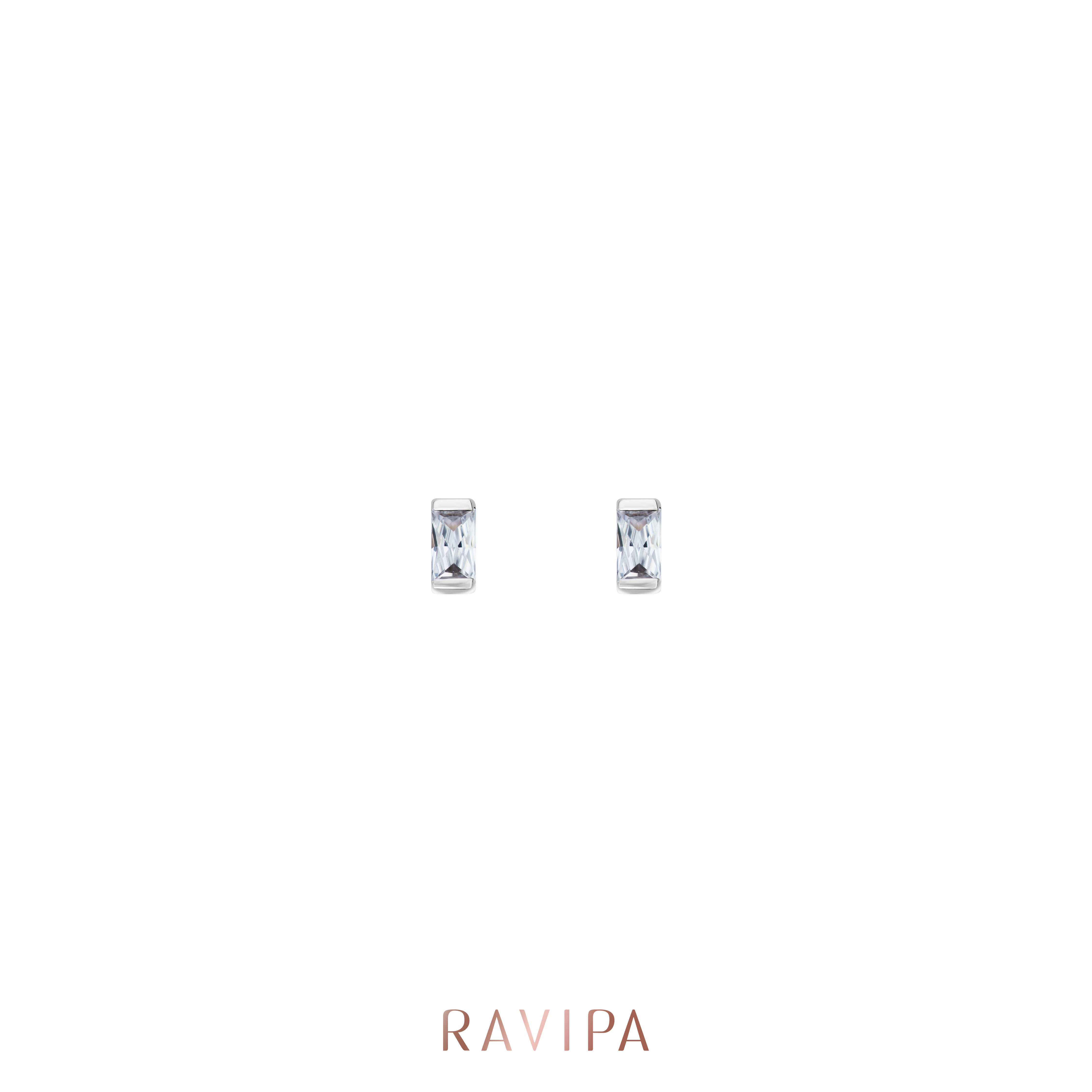 Ravipa | Essentials Baguette Earrings - ต่างหู ราคา 2,950 บาท*ส่งฟรี