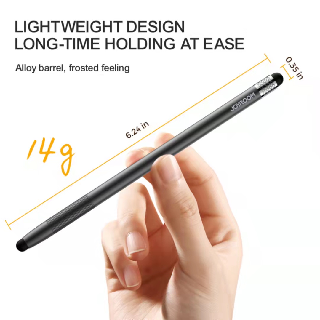 มุมมองเพิ่มเติมของสินค้า JOYROOM ปากกา Stylus Pen รุ่นDR01 ปากกาสไตลัส ปากกาหน้าจอสัมผัส แบบCapacitive ใช้งานง่าย ไม่ต้องชาร์จแบต สัมผัสง่าย