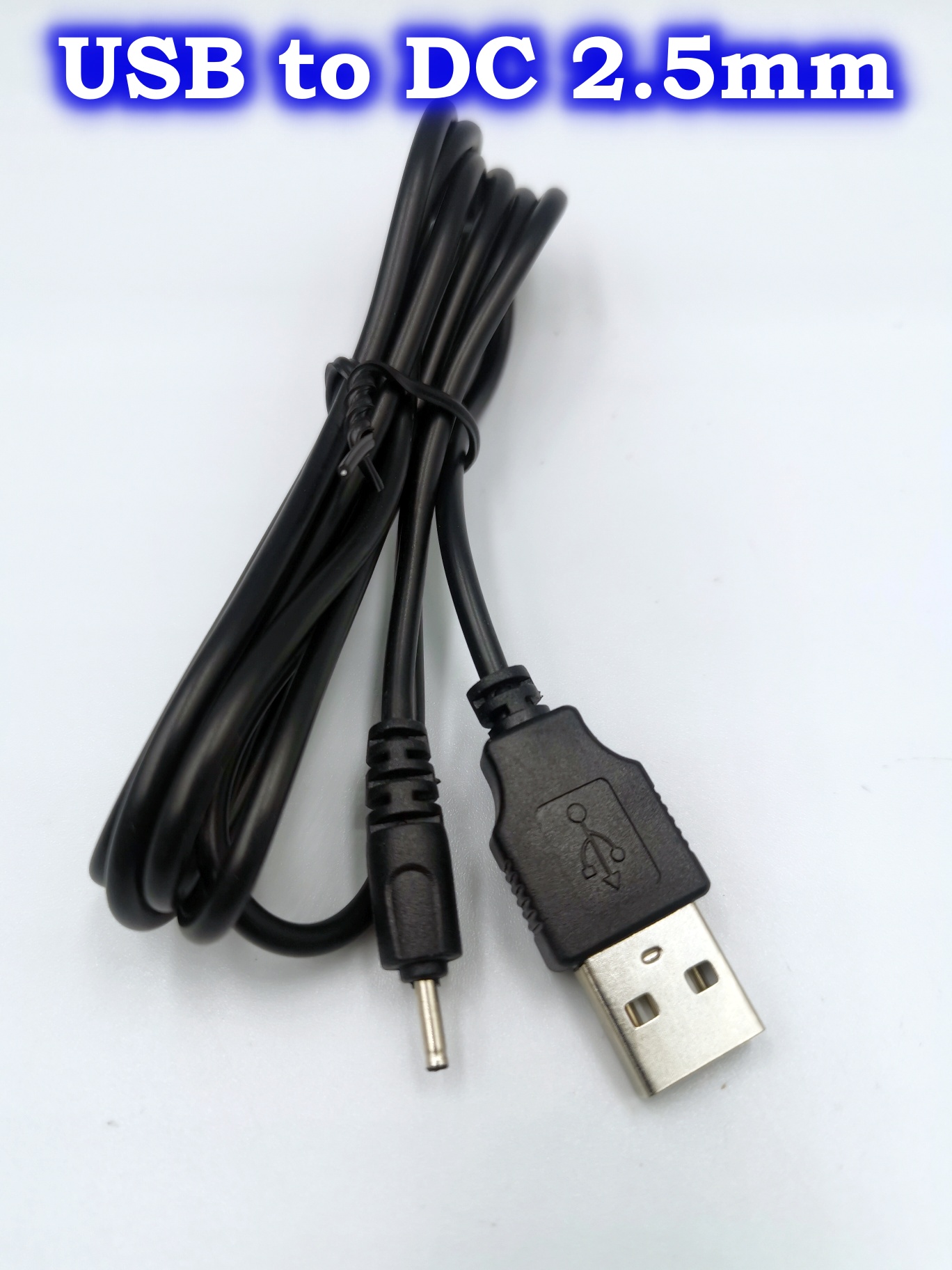 สายชาร์จ USB to DC 2.5mm USB to DC 3.5mm USB to DC 5.5mm สาย USB แปลงเป็นแจ็ค DC 2.5mm DC3.5mm DC5.5mm ความยาว 1 เมตร