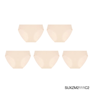 สินค้า [ แพ็ค 5 ชิ้น ] Sabina กางเกงชั้นใน รุ่น Panty Zone รหัส SUXZM2111 สีเนื้ออ่อน