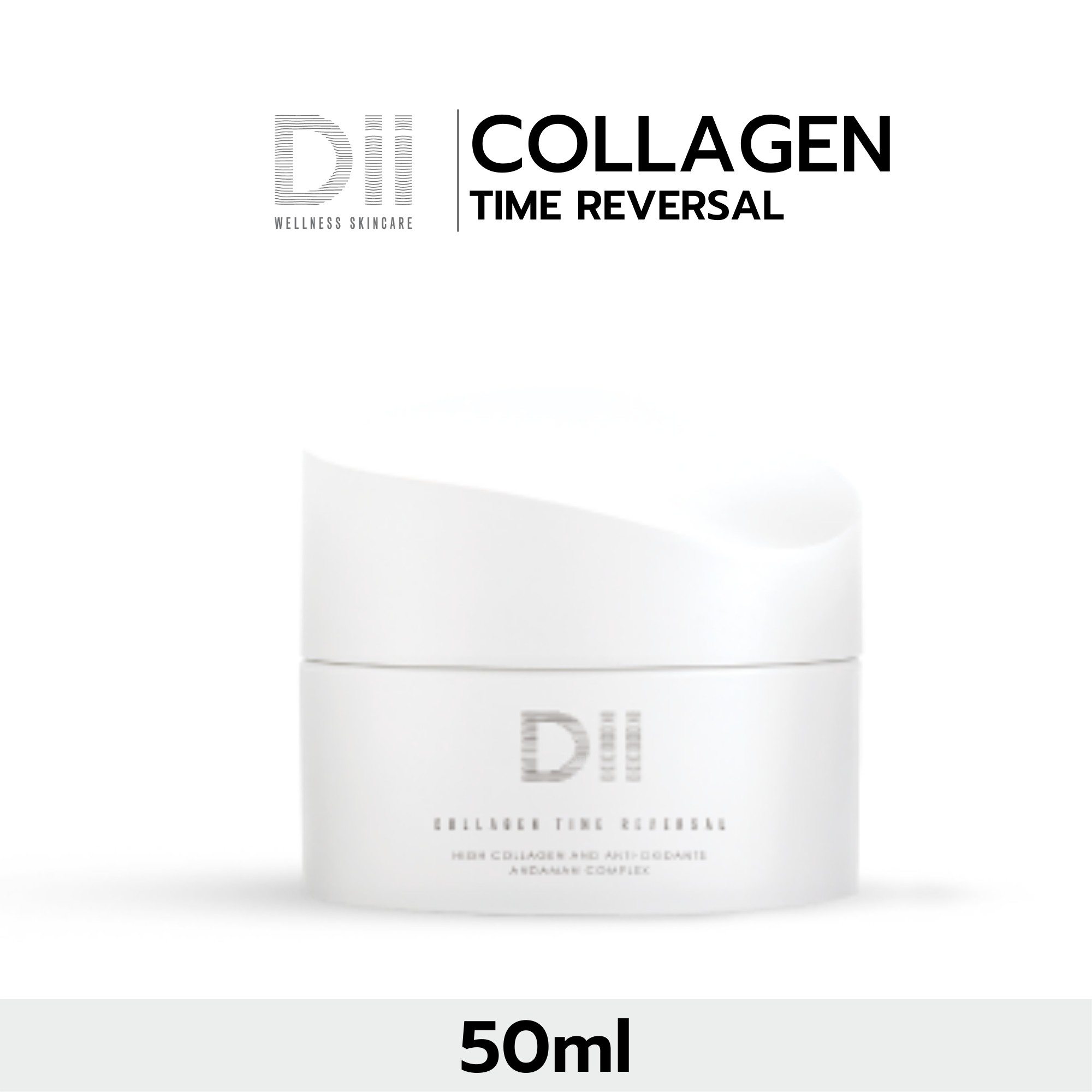 Dll Collagen Time Reversal 50 ml. : moisturizing gel ดีไอไอ คอลลาเจน ไทม์ รีเวอร์ ซัล คอลลาเจนเจล ดูแลปัญหาผิวริ้วรอย ขาดน้ำ
