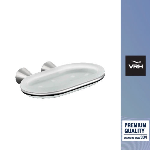 VRH ที่ใส่สบู่ รุ่น AF107 ผิวซาติน (ห่อแอร์) จานวางสบู่ FBGHA-F107BS ราคา 167 บาท*ส่งฟรี