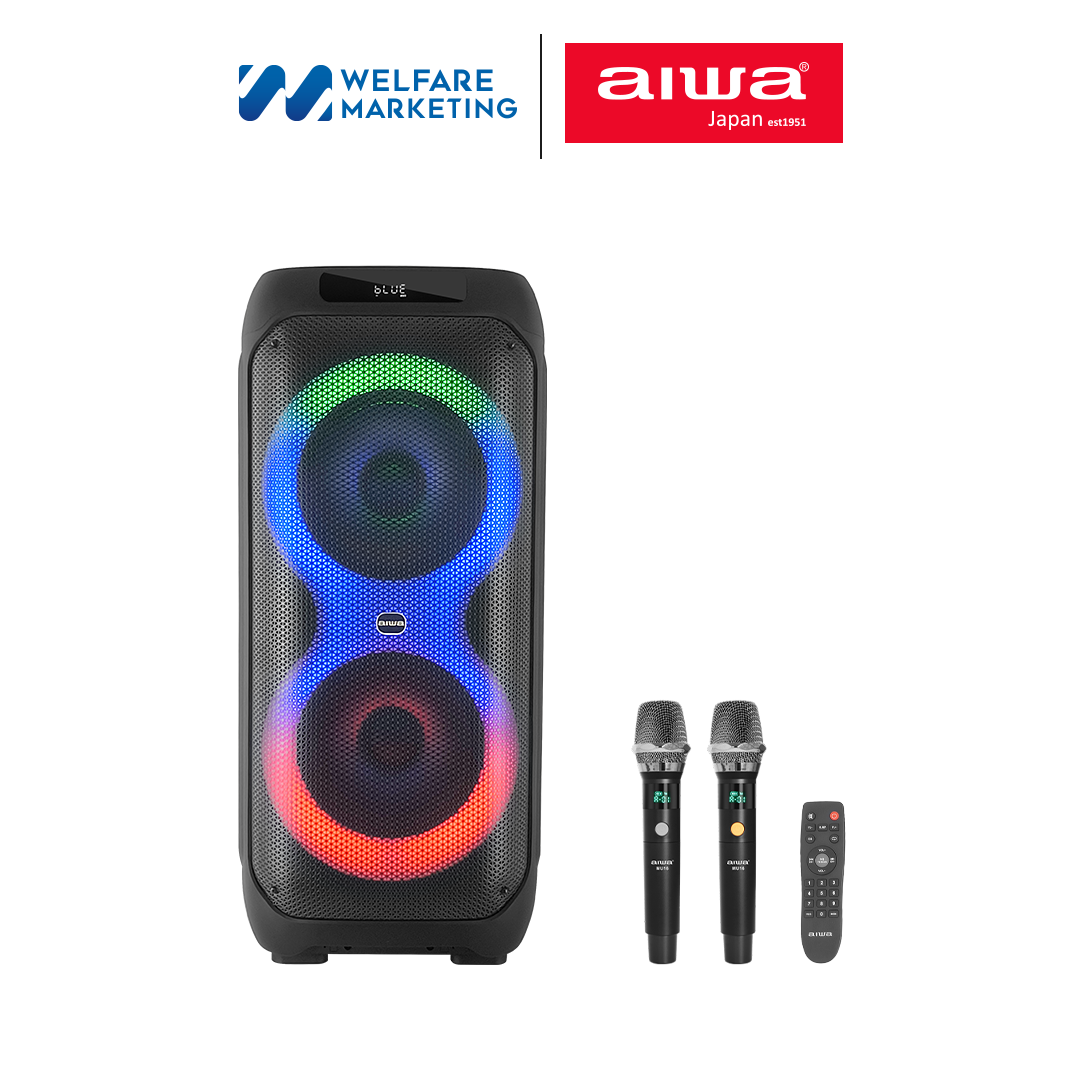 ลำโพงบลูทูธไร้สาย AIWA Aw-X1013Psp Party ปาร์ตี้ ราคา 9,490 บาท*ส่งฟรี