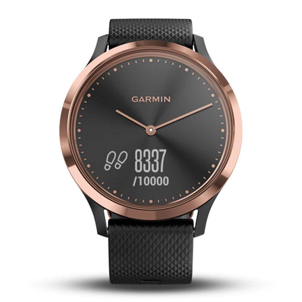 สอนใช้งาน  มหาสารคาม Garmin Vivomove GM-010-01850-96 Smart Digital Black Silicone Unisex Smartwatch