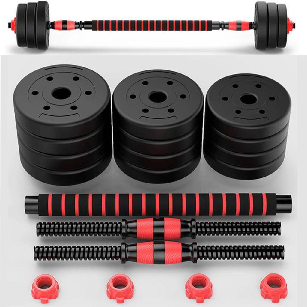 ดัมเบล 20 กก. ชุด Dumbbell และ Barbell ออกกำลังกาย 20 kg.