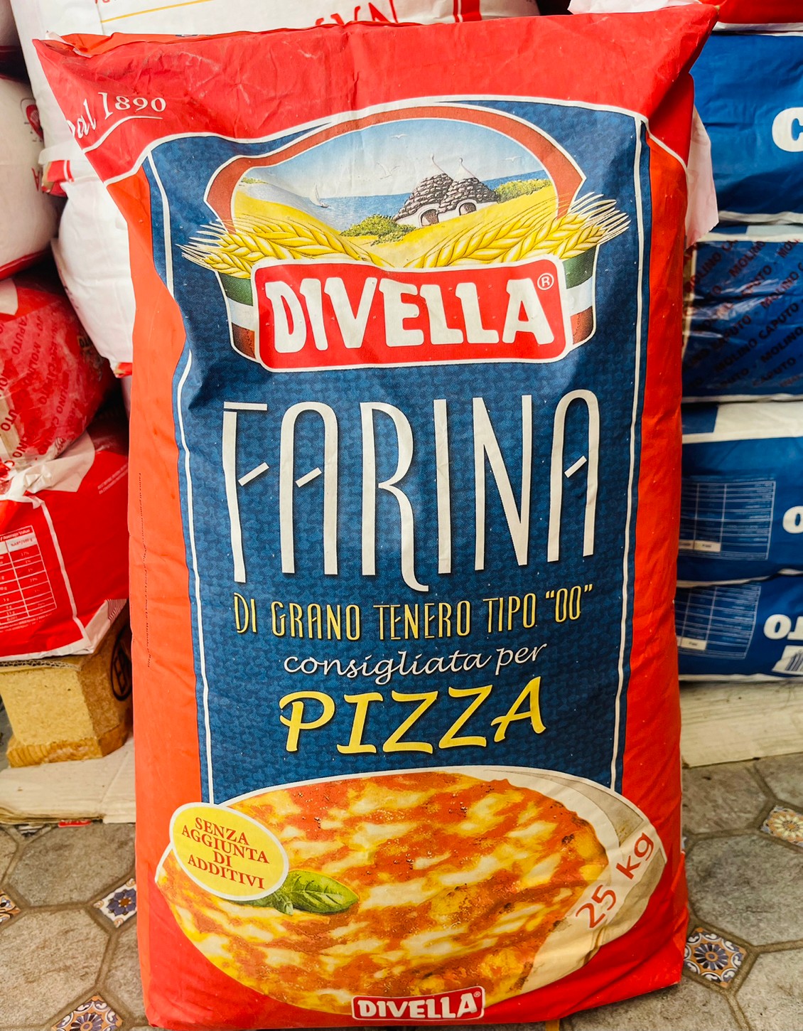 FARINE 00 PIZZA 5 KG DIVELLA