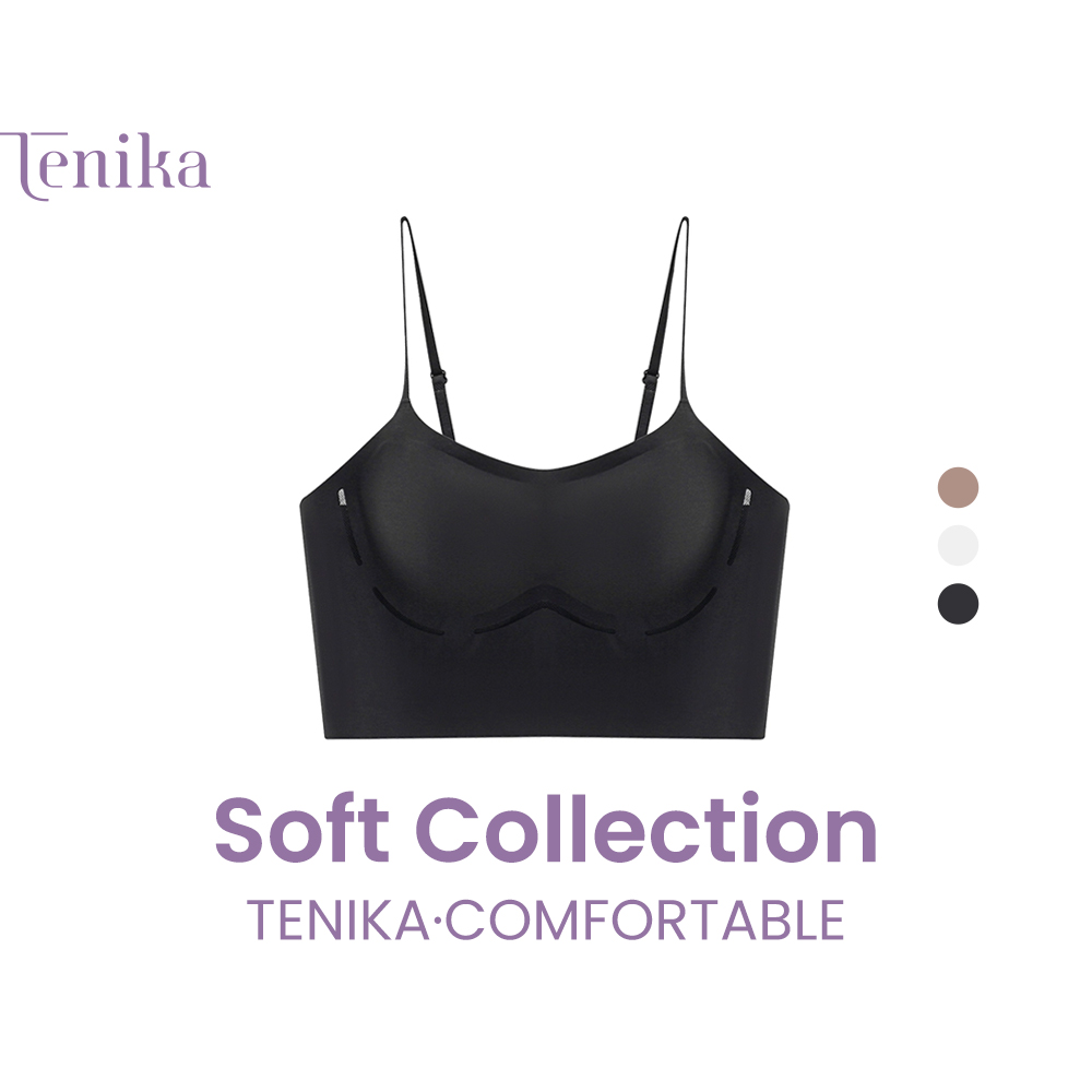 TENIKA Camisole And Vest Spaghetti Strap Crop Top Comfortable And Not Hot -010 ราคา 386 บาท*ส่งฟรี