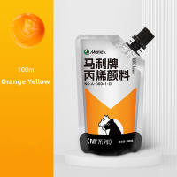 Maries สีอะคริลิค 100ml กันน้ำและกันแดด เหมาะสำหรับภาพวาดด้วยมือและโครงการ DIY Acrylic Paint