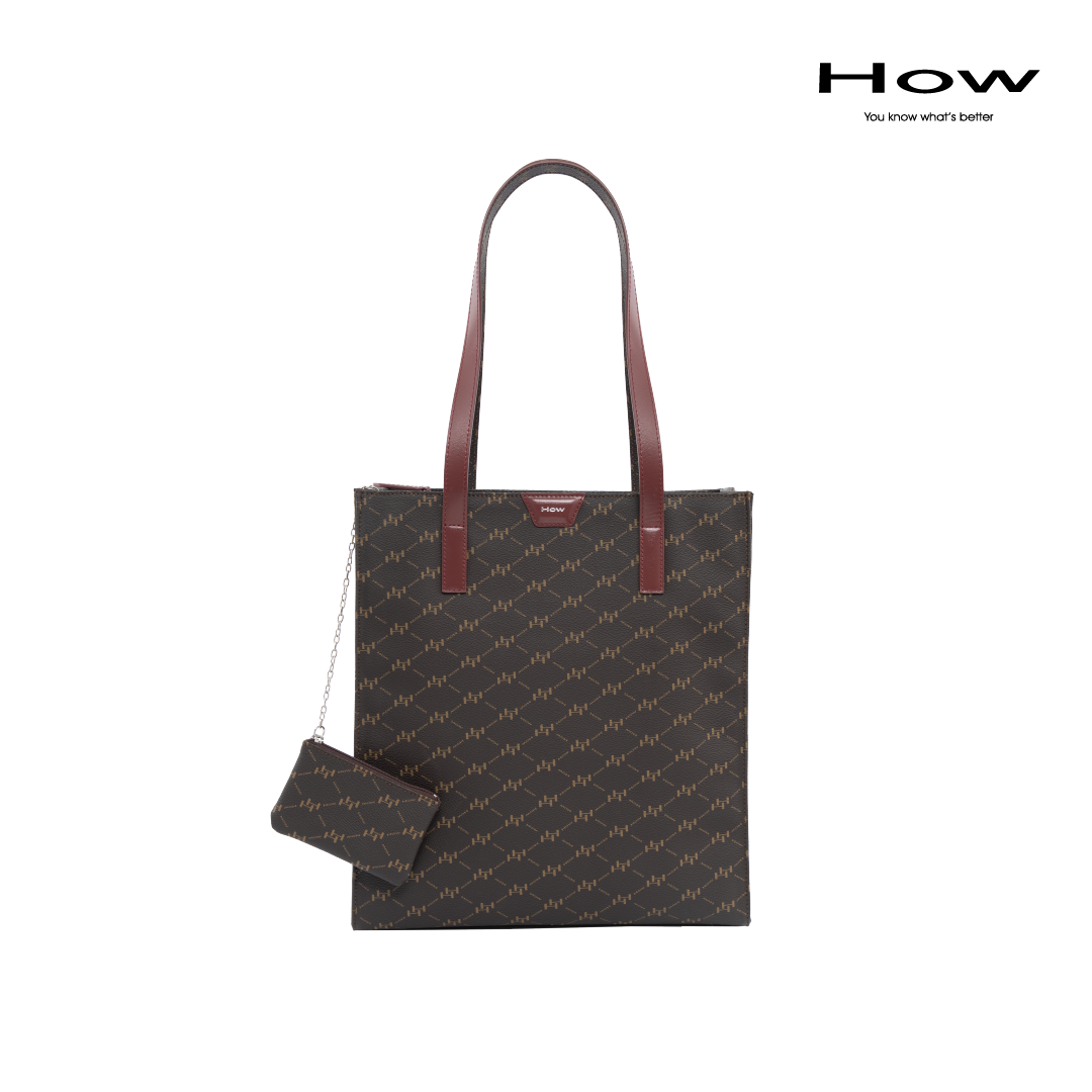 How กระเป๋าสะพาย รุ่น HHH0423 - สีแดงมารูน ราคา 2,390 บาท*ส่งฟรี