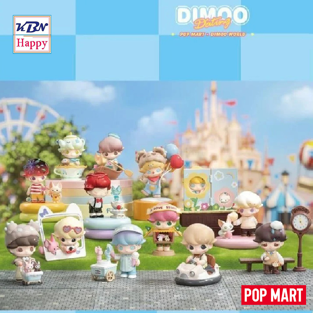 POP MART Dimoo Dating 𝐒𝐞𝐫𝐢𝐞𝐬 Doll ตุ๊กตา โมเดล ฟิกเกอร์ ดิมู่ ออกเดท ซีรีส์ ของขวัญ ของตกแต่งบ้าน (ไม่แท้) ราคา 228 บาท*ส่งฟรี