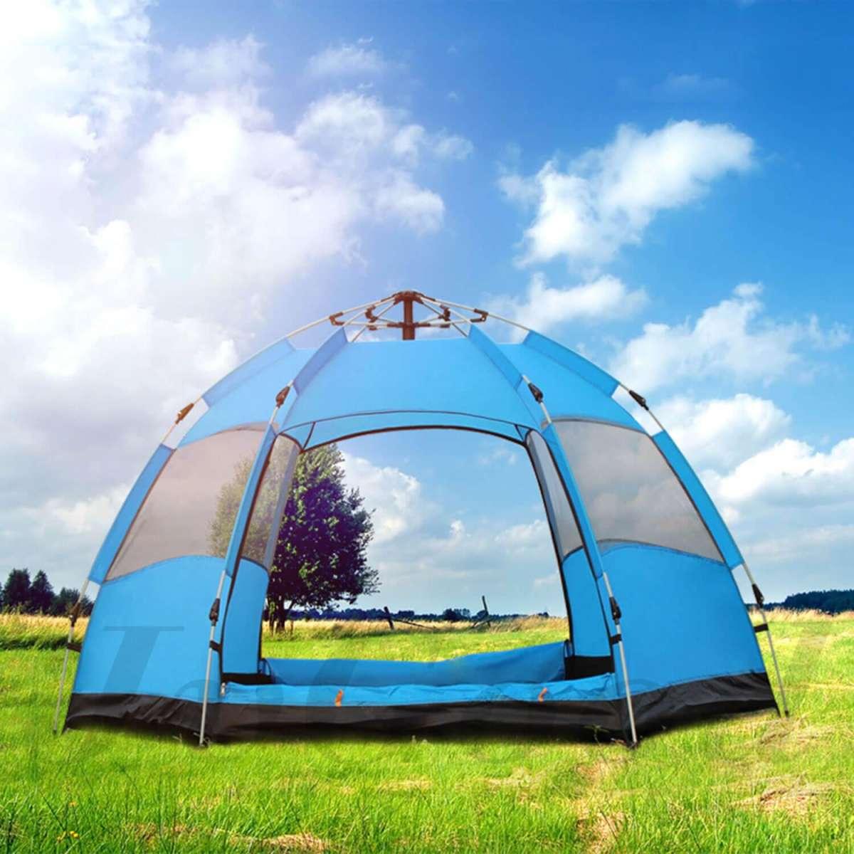 ดูภาพ เต็นท์กลางแจ้งโดยอัตโนมัติ Large Quick Automatic Opening Ultralight Waterproof Tents 3-5 Person <br/>เพิ่มเติม เต็นท์กลางแจ้งโดยอัตโนมัติ Large Quick Automatic Opening Ultralight Waterproof Tents 3-5 Person