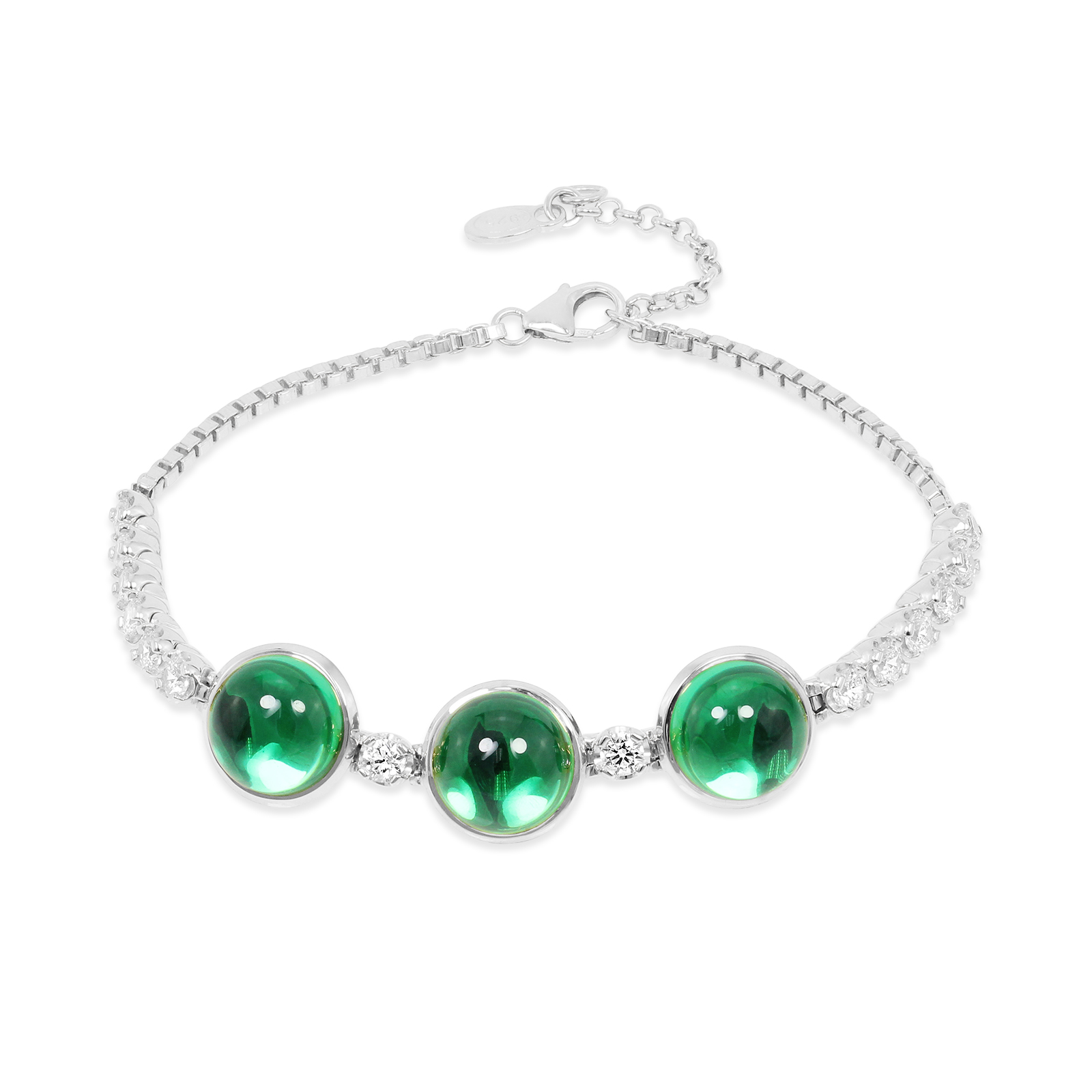 Lory Jewellery Eternity Bracelet B19001 Siamite #1104 Silver 925 สร้อยข้อมือ กำไลข้อมือ เงินแท้ 925 ราคา 5,200 บาท*ส่งฟรี