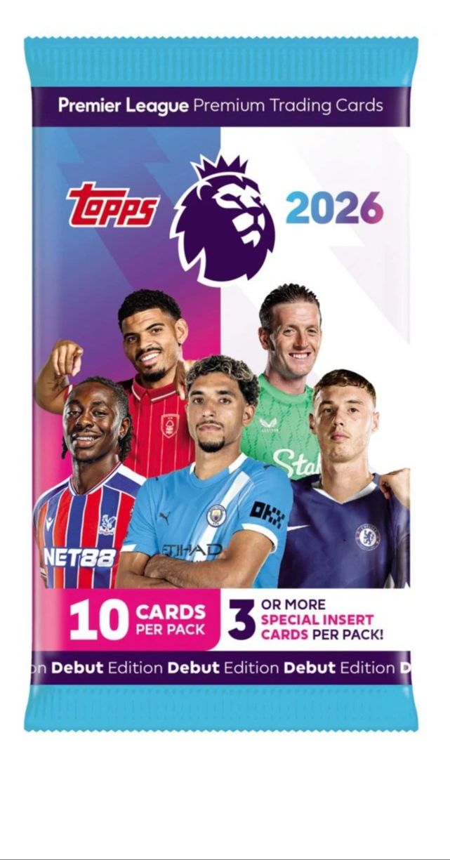 (100% Authentic) Topps Match Attax 24/25 23/24, 22/23, 20/21, 19/20 Match Attax Football Cards. Price Per 1 Pack. ราคา 59 บาท*ส่งฟรี