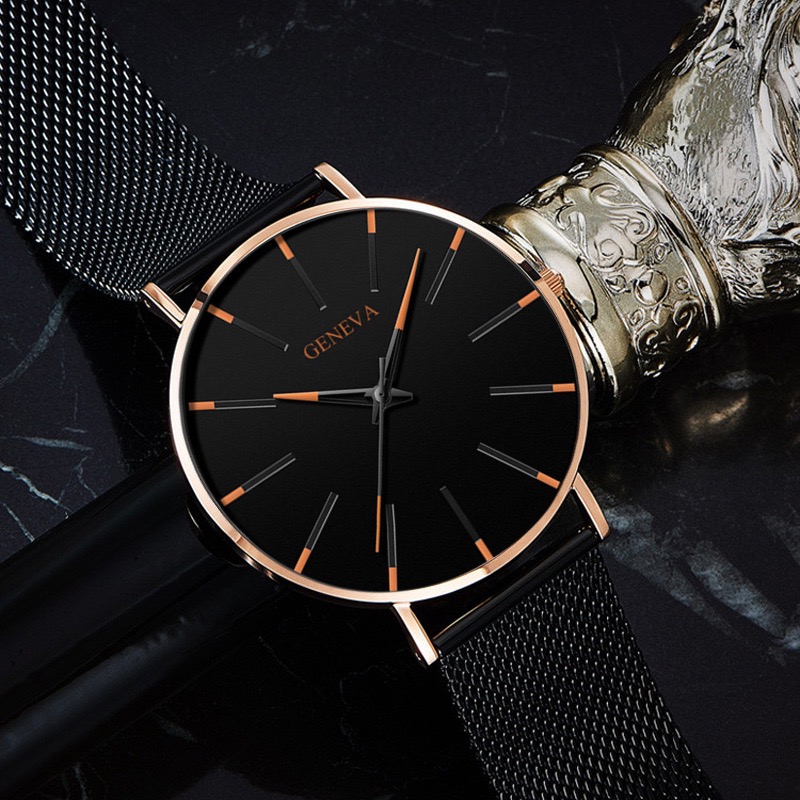 ภาพอธิบายเพิ่มเติมของ 2023 นาฬิกาข้อมือผู้ชาย นาฬิกาข้อมือเข็ม นาฬิกาแฟชั่นผู้ชาย นาฬิกาข้อมือกันน้ํา 100 นาฬิกาแฟชั่น นาฬิกาที่เรียบง่าย นาฬิกาธุรกิจ Watch