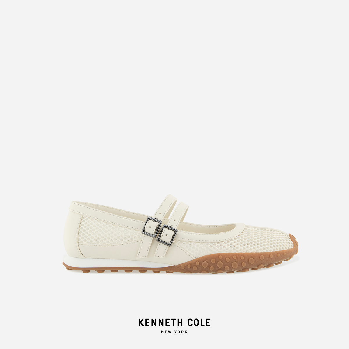 Kenneth Cole Women's Sneakers Model Violeta Cream Mesh, White (Snk - Rl26Vio02-279) - ยี่ห้อ Kenneth Cole ราคา 2,990 บาท*ส่งฟรี