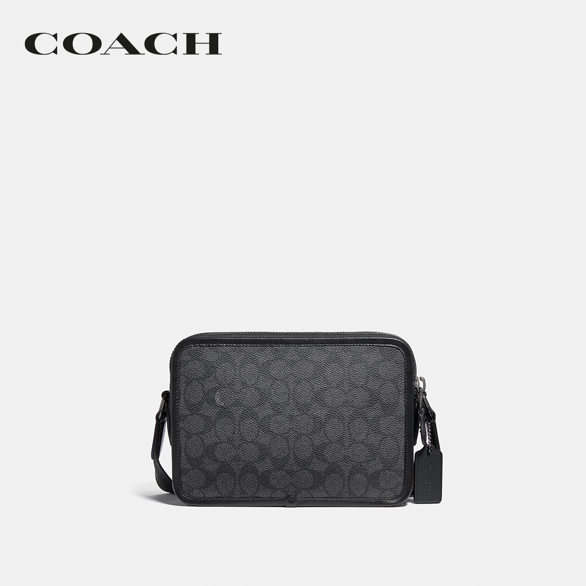 COACH กระเป๋าสะพายข้างผู้ชายรุ่น Charter Crossbody 24 In Signature Canvas สีเทา C5341 JICHR ราคา 19,900 บาท*ส่งฟรี