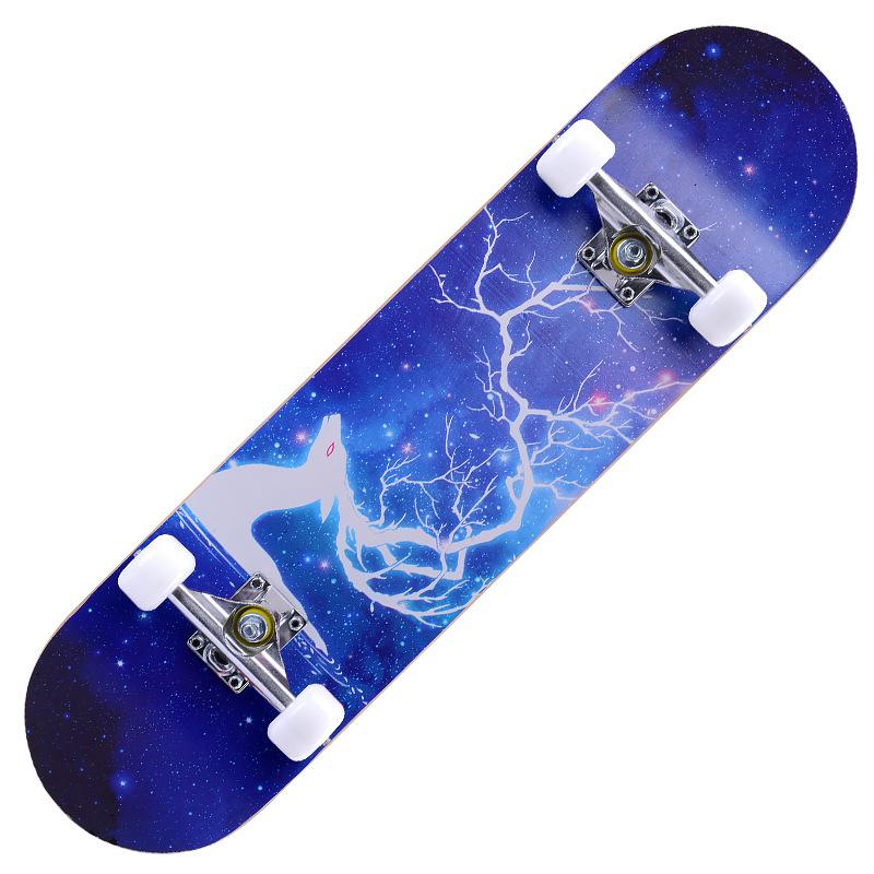 Cool สเก็ตบอร์ด แฟชั่น สเก็ตบอร์ด 4 ล้อ skateboard สเก็ต บอร์ด