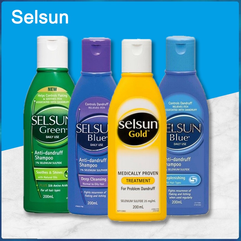 ยา สระ ผม selsun เซลซั่น