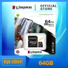 ภาพขนาดย่อสินค้าKingston Canvas Select Plus MicroSD Card 64GB Class10 ของแท้ประกันศุนย์